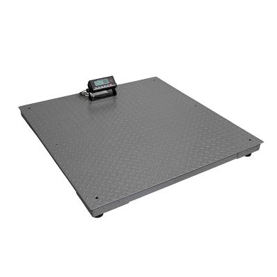 Platformsvægt 3000 kg / inddeling 0,5 kg med 1200x1200 mm vejeplade